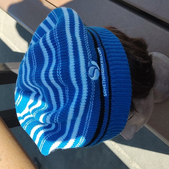 Saint Paul Saints Stripped Women's Beret Cap Hat Rare - Picture 3 of 10